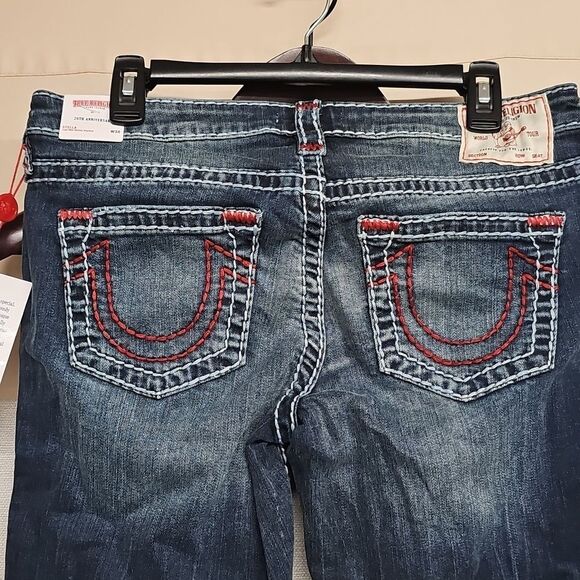 TRUE RELIGION STELLA LOW RISE SKINNY STACKED JEANS BFPM-06-197 - Picture 3 of 6